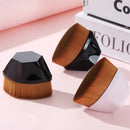 Pincel Profissional de Base Plana para Maquiagem