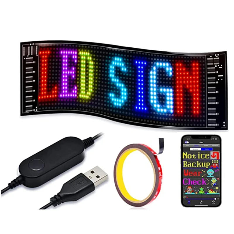 Painel Matrix LED flexível